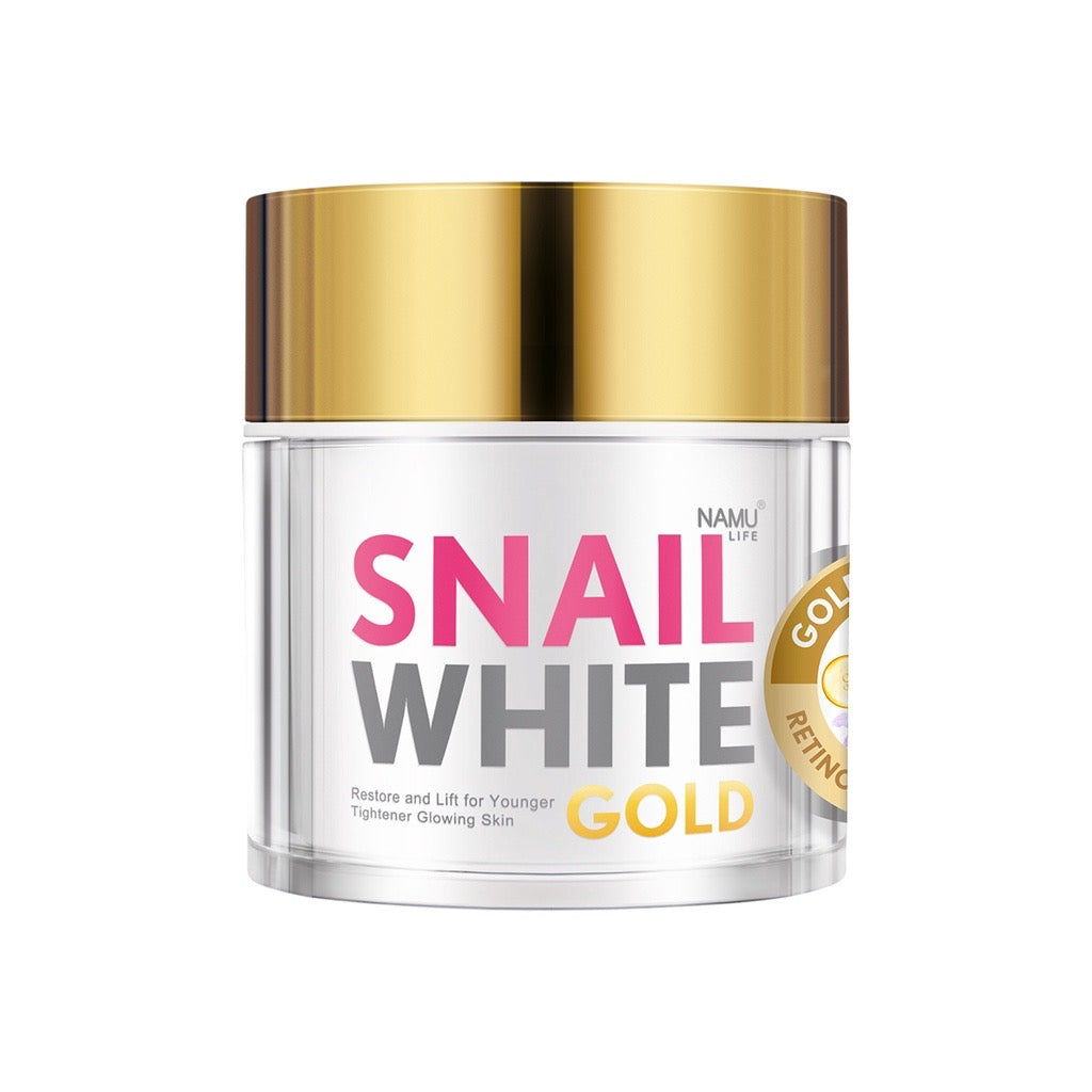 SNAILWHITE Gold Advanced Cream Retinol + Bakuchiol 50ml (new packaging label) - La Belleza AU Skin & Wellness