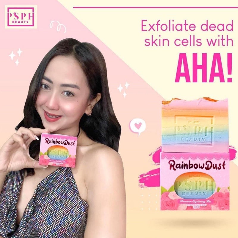 PSPH Rainbow Dust Exfoliating Beauty Bar 150g - La Belleza AU Skin & Wellness