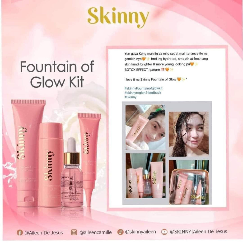 Skinny Fountain Of Glow Kit - La Belleza AU Skin & Wellness