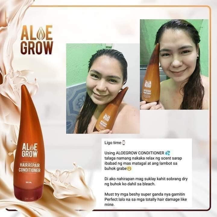 Aloe Grow Hair Repair Conditioner 300ml - La Belleza AU Skin & Wellness
