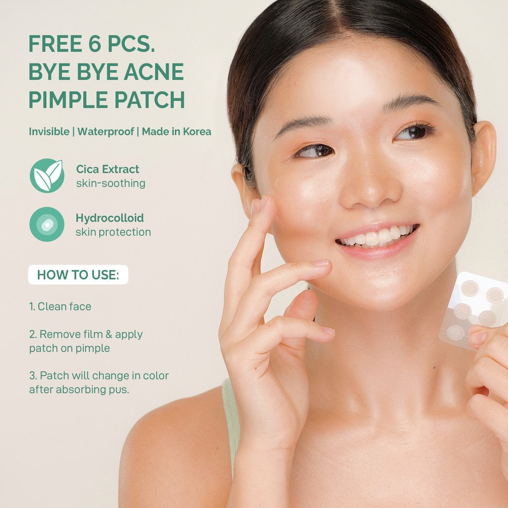 Seoul White Korea BYE BYE ACNE Pimple-fighting whip soap FREE 6-pc Pimple Patch - La Belleza AU Skin & Wellness