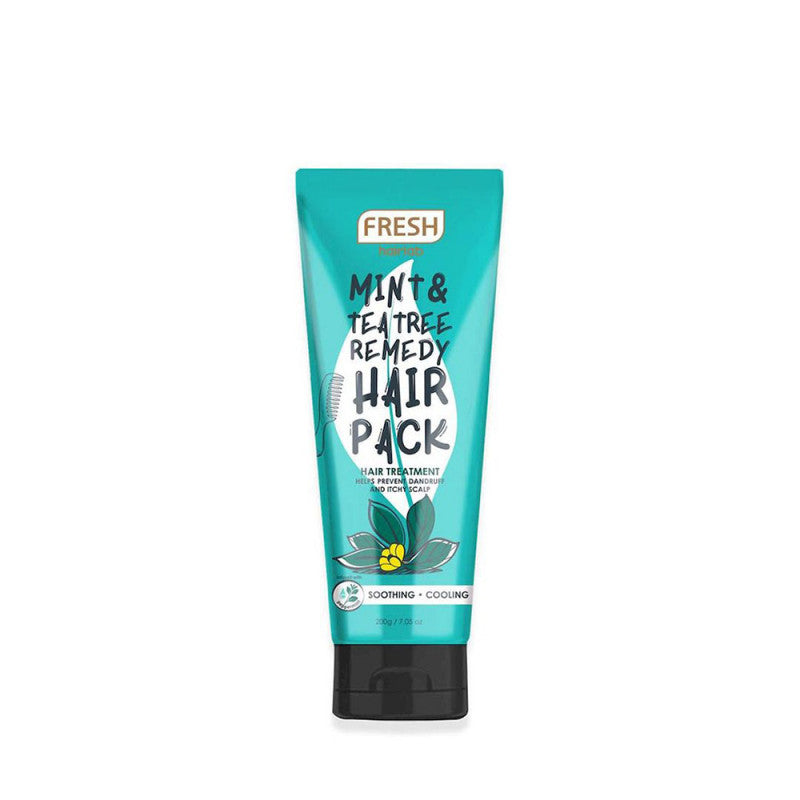 Fresh Skinlab Mint and Tea Tree Hair Treatment 200ml - La Belleza AU Skin & Wellness