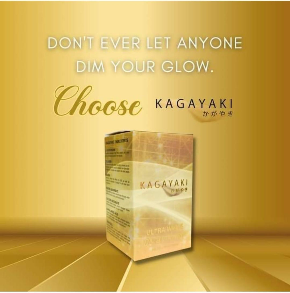 Kagayaki Ultra Whitening 10x Glutathione (500mg x 30caps) - La Belleza AU Skin & Wellness