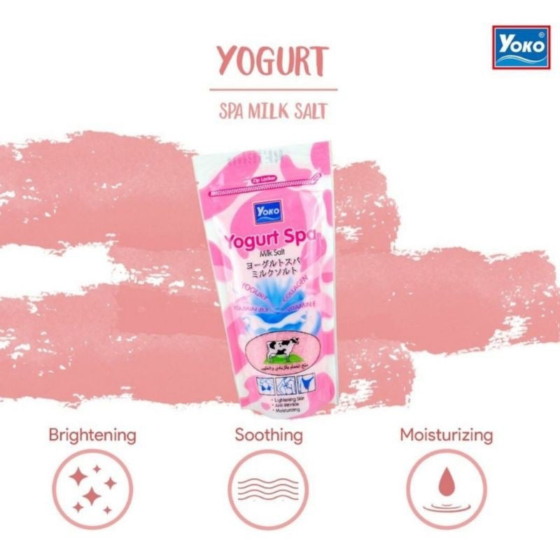 Yoko Yogurt Spa Milk Salt 300g - La Belleza AU Skin & Wellness
