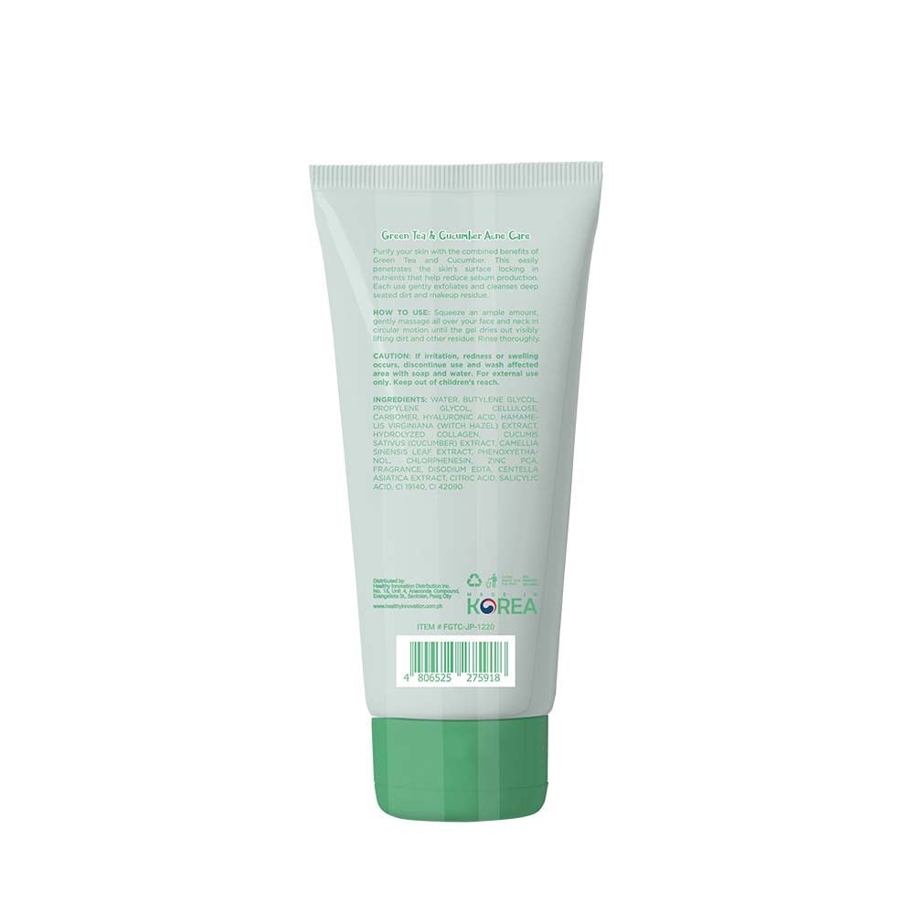 Fresh Skinlab Green Tea And Cucumber Acne Care Jelly Peel (100ml) - La Belleza AU Skin & Wellness