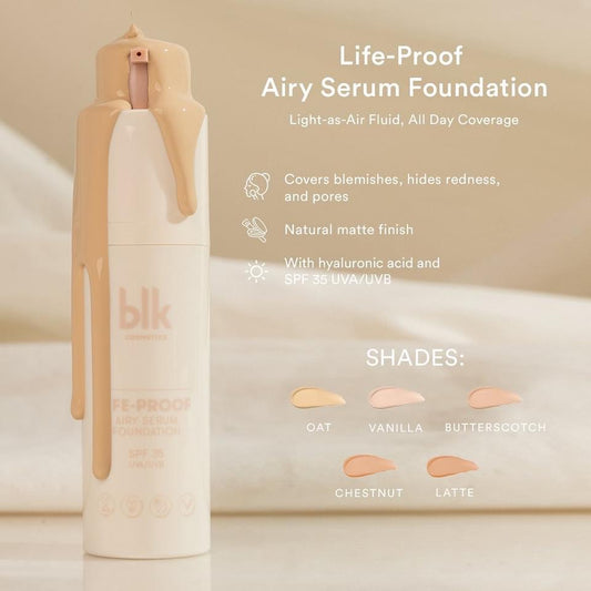 BLK Daydream Life-Proof Airy Serum Foundation - La Belleza AU Skin & Wellness