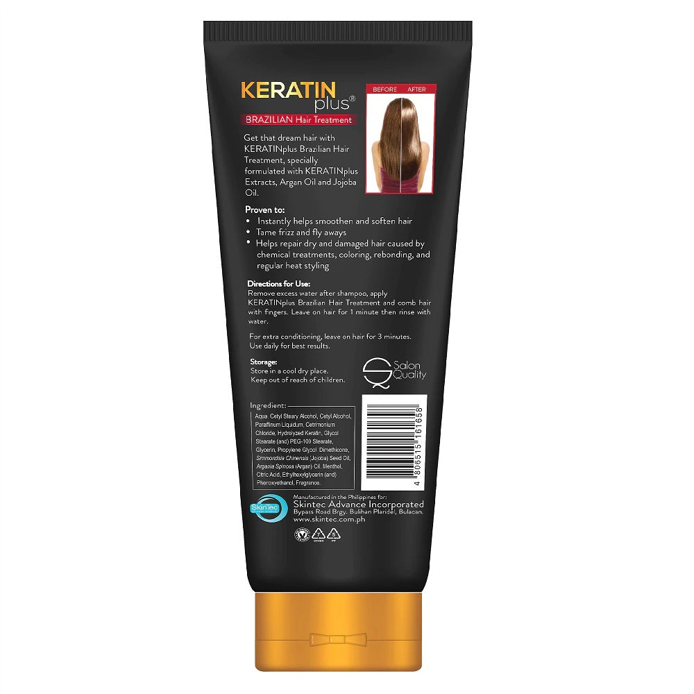 KERATIN PLUS Brazilian Hair Treatment 200g - La Belleza AU Skin & Wellness