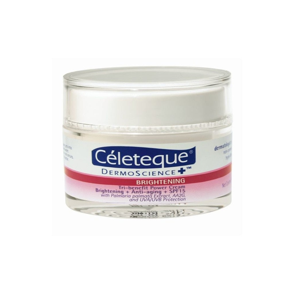 Céleteque® DermoScience™  Brightening Tri-benefit Power Cream 50ml - La Belleza AU Skin & Wellness