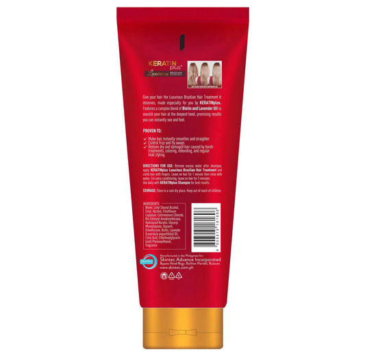 KERATIN PLUS Luxurious Brazillian Hair Treatment 200ml - La Belleza AU Skin & Wellness