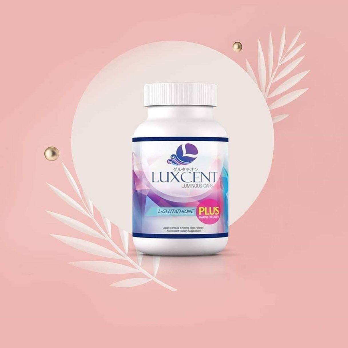 Luxcent Luminous Caps L-Glutathione Plus Marine Collagen (New Packaging) - La Belleza AU Skin & Wellness