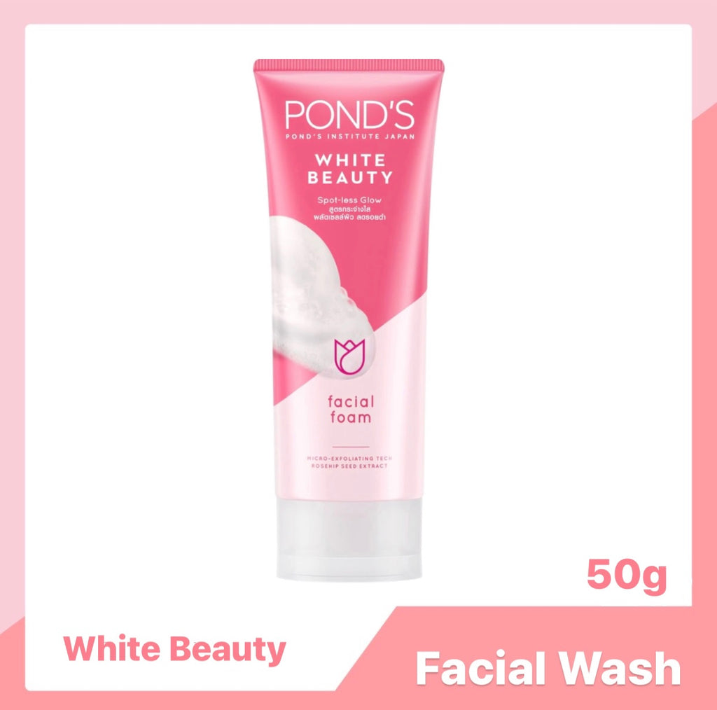 PONDS White Beauty Facial Foam 50g - La Belleza AU Skin & Wellness