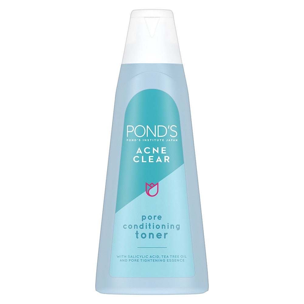PONDS Acne Clear Pore Conditioning Toner with Salicylic Acid and Tea Tree Oil for Anti Pimple 100ml - La Belleza AU Skin & Wellness