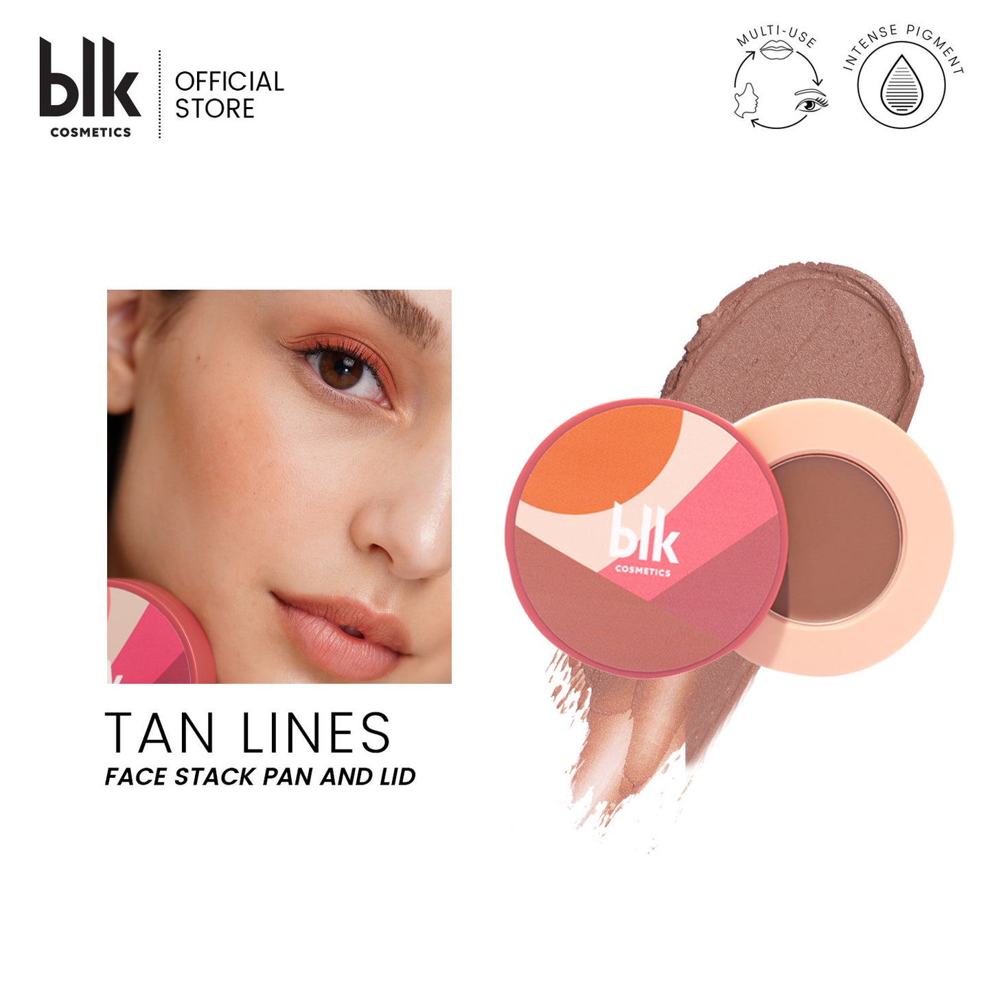 BLK Cosmetics Face Stack Multipot with Lid - La Belleza AU Skin & Wellness