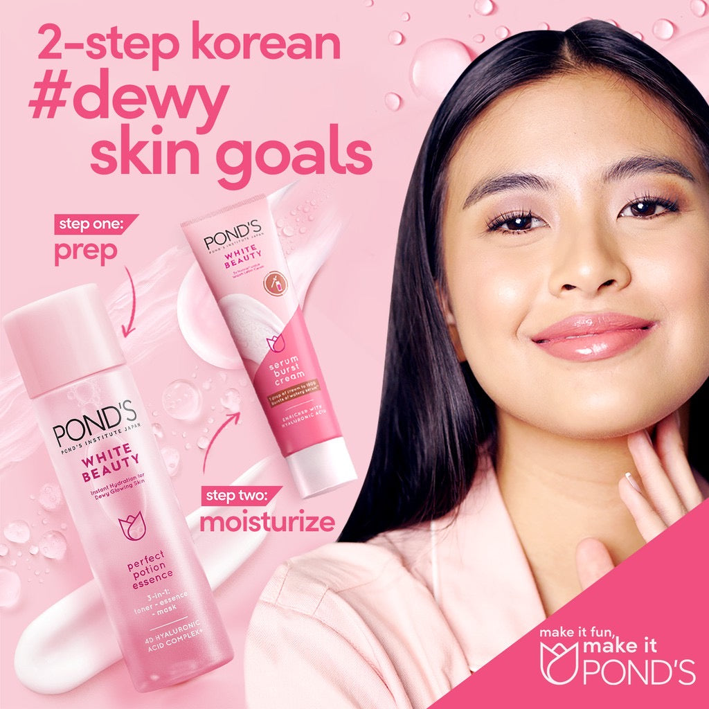 PONDS Bright Perfect Potion Essence Toner 110ml - La Belleza AU Skin & Wellness