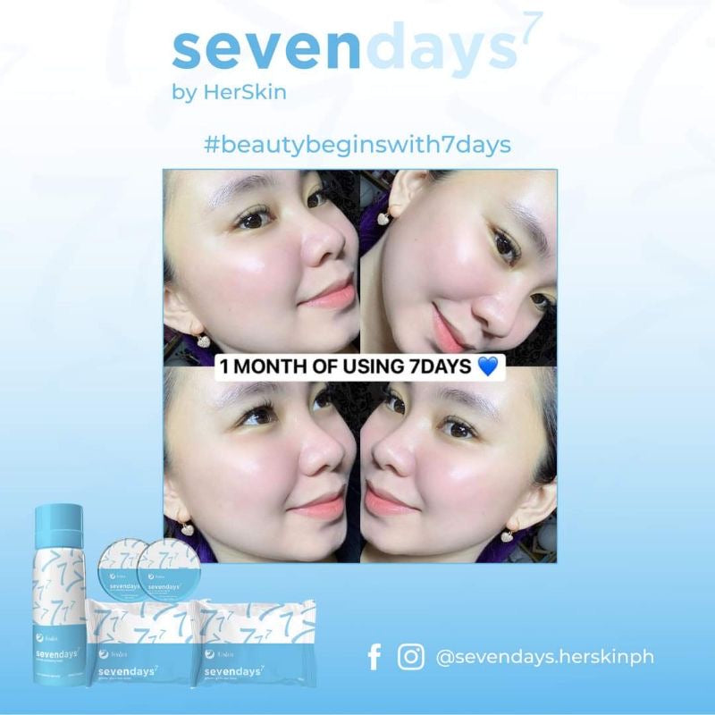 Her Skin Seven Days Power Exfoliating Set - La Belleza AU Skin & Wellness