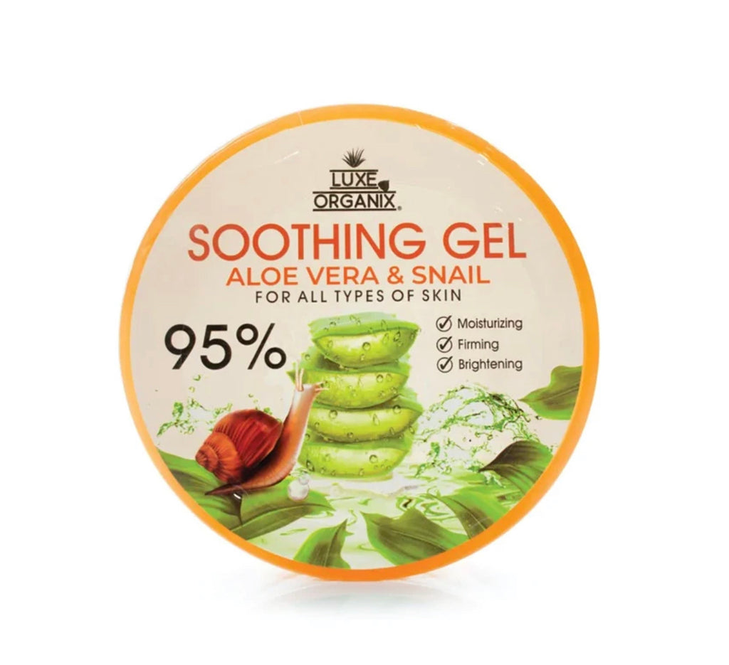 Aloe Vera & Snail Soothing Gel 95% 300ml - La Belleza AU Skin & Wellness