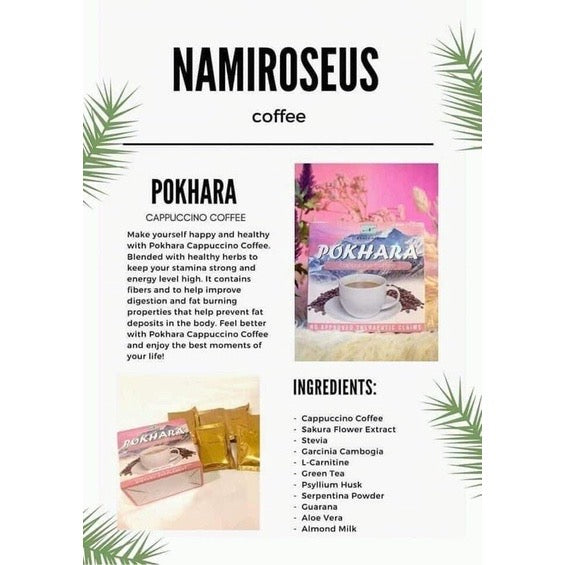 Namiroseus Pokhara Cappucino Coffee 10s - La Belleza AU Skin & Wellness