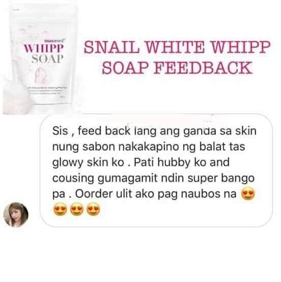 NAMU Snailwhite Whipp Soap 100g - La Belleza AU Skin & Wellness