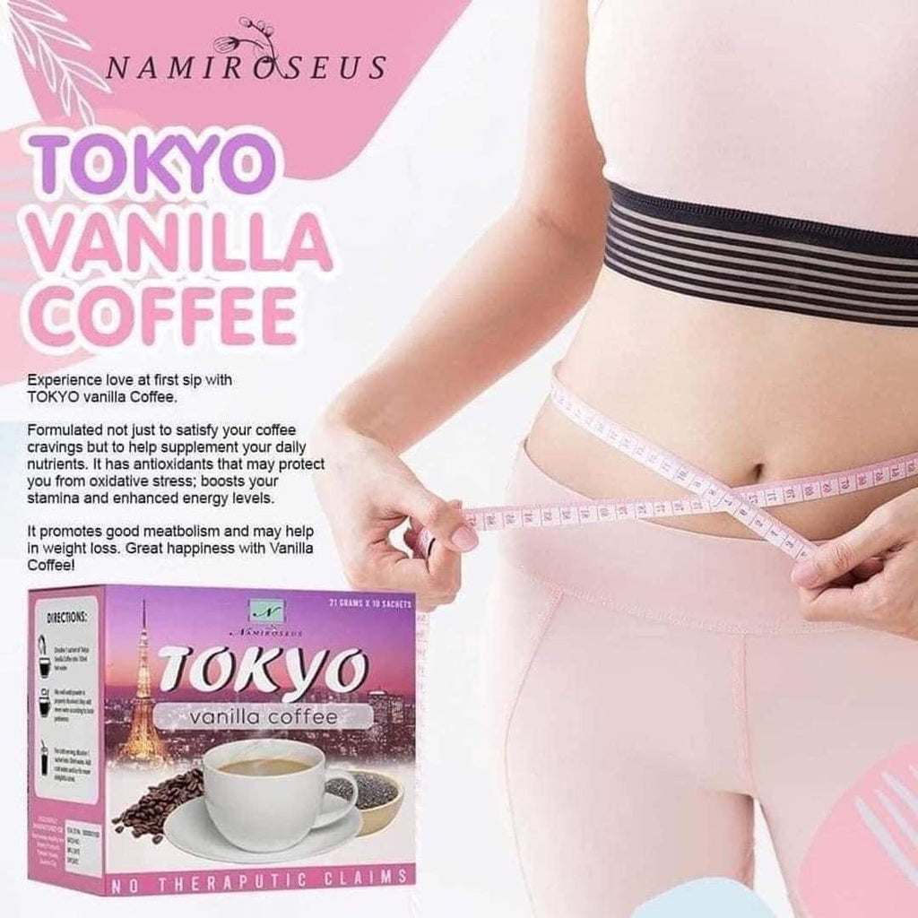 Namiroseus Tokyo Vanilla Coffee (10s/box) - La Belleza AU Skin & Wellness