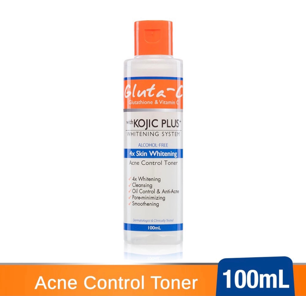 Gluta-C Kojic Plus+ Acne Control Toner (Alcohol-Free) 100ml - La Belleza AU Skin & Wellness