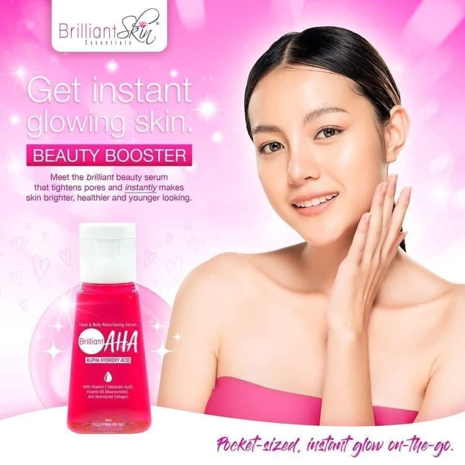Brilliant Skin Face & Body Resurfacing AHA Serum 30ml - La Belleza AU Skin & Wellness