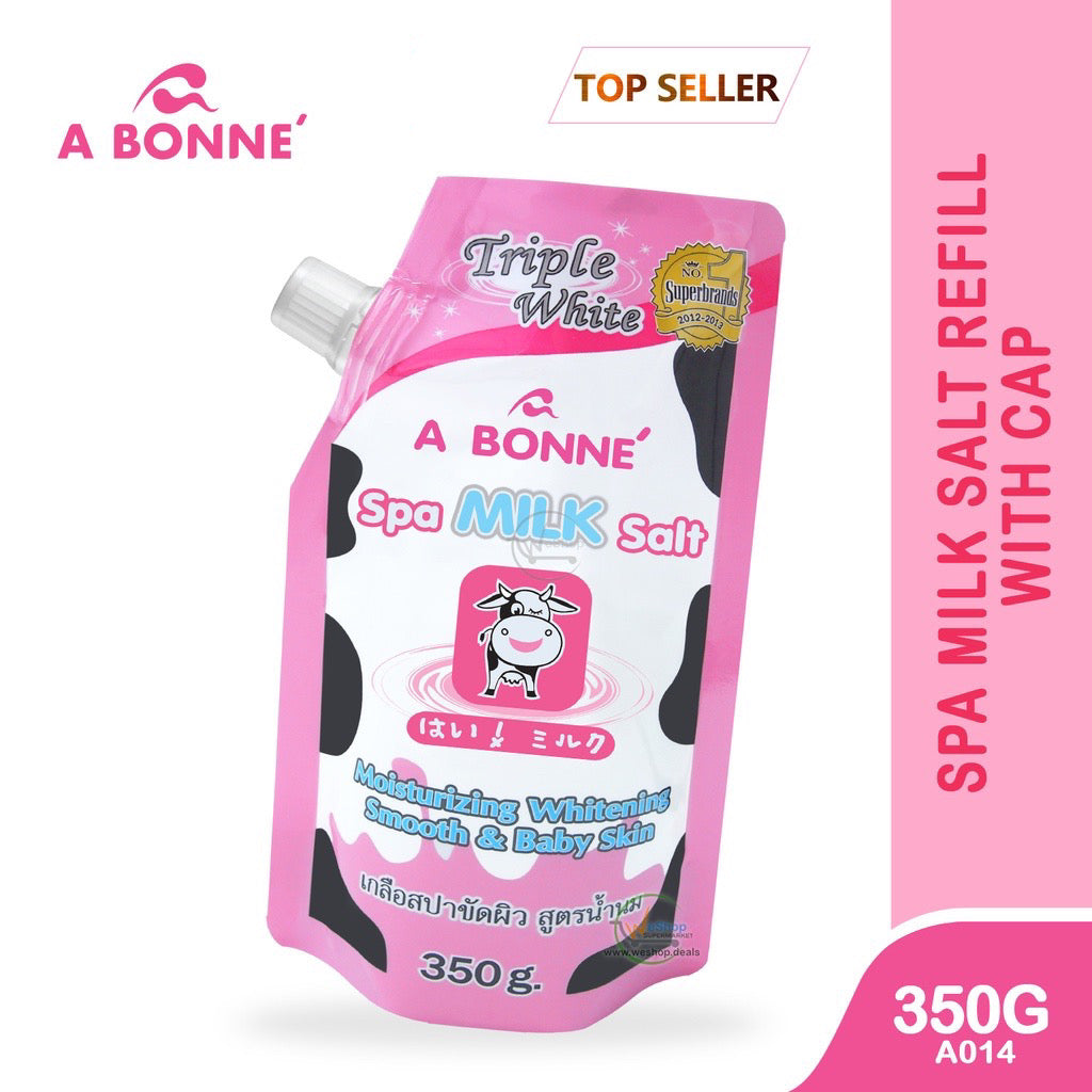 Spa Milk Salt Body Scrub 350g - La Belleza AU Skin & Wellness