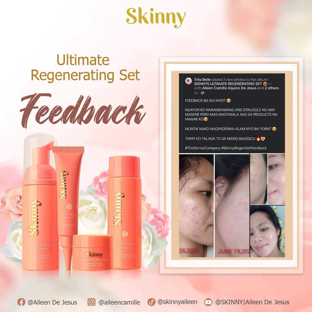 Skinny Ultimate Regenerating Set - La Belleza AU Skin & Wellness