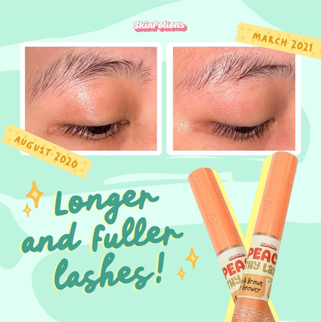 SkinPotions Peach Thy Lash - Eyelash & Eyebrow Growth Serum - La Belleza AU Skin & Wellness