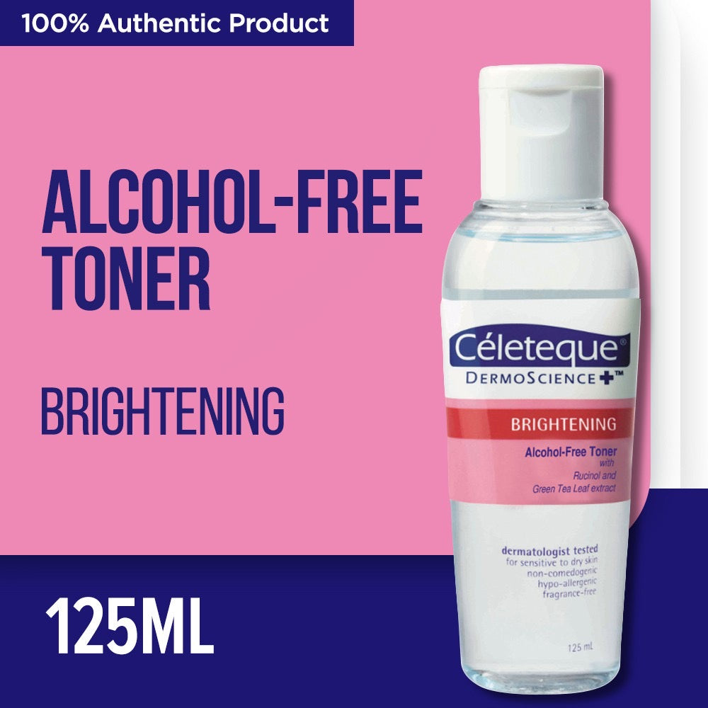 Céleteque® DermoScience™  Brightening Alcohol-free Toner 125ml - La Belleza AU Skin & Wellness