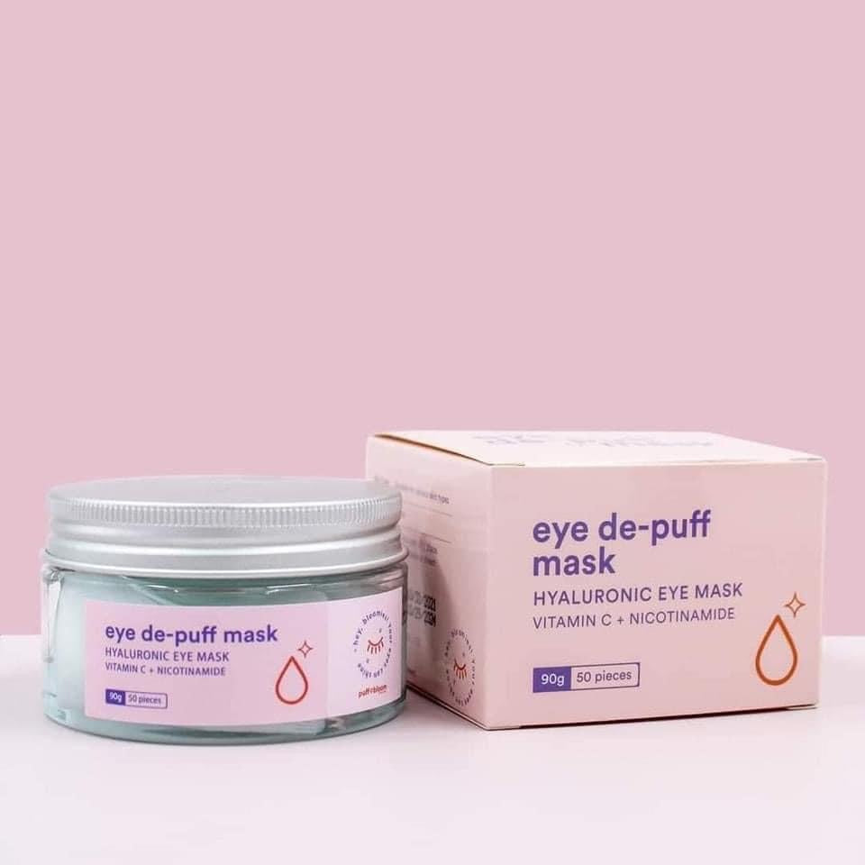 Puff and Bloom Eye De-Puff Mask Hyaluronic Eye Mask - La Belleza AU Skin & Wellness