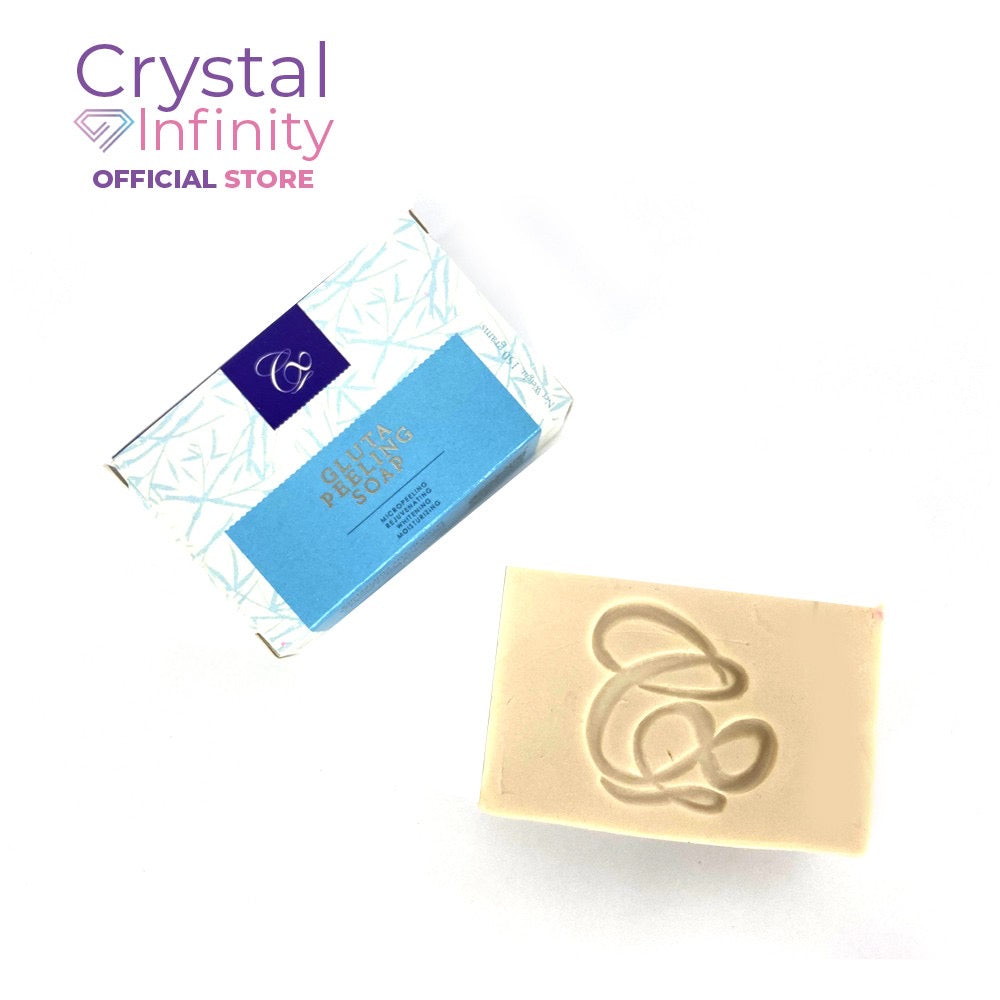 Crystal Infinity Gluta Peeling Soap 150g - La Belleza AU Skin & Wellness