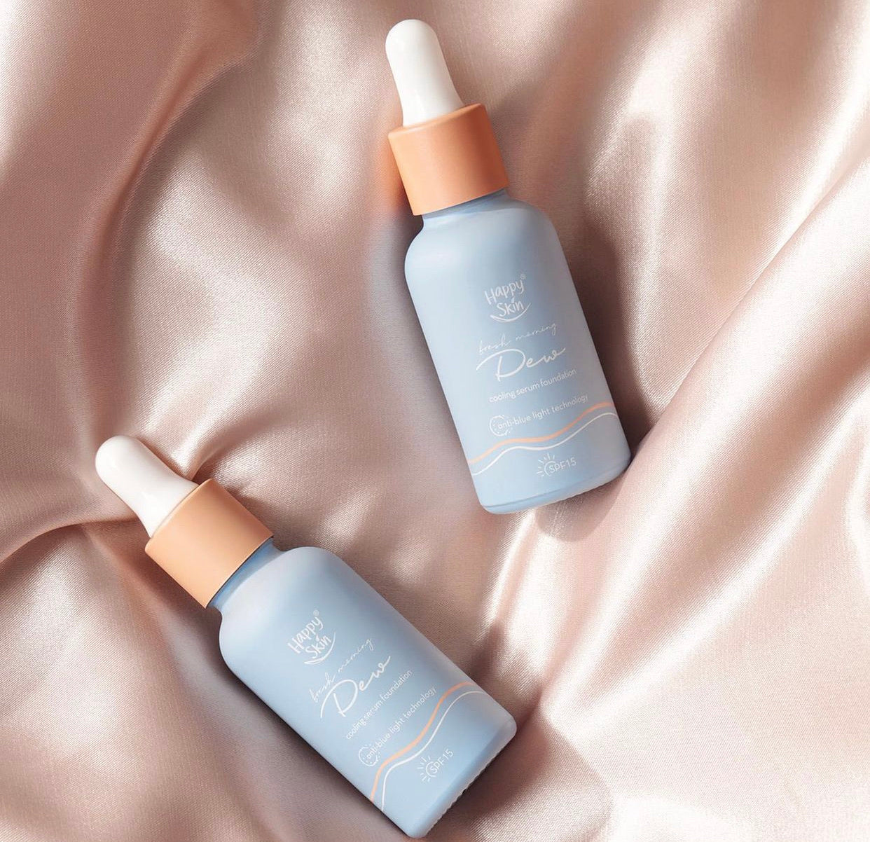 happy skin face the world air serum