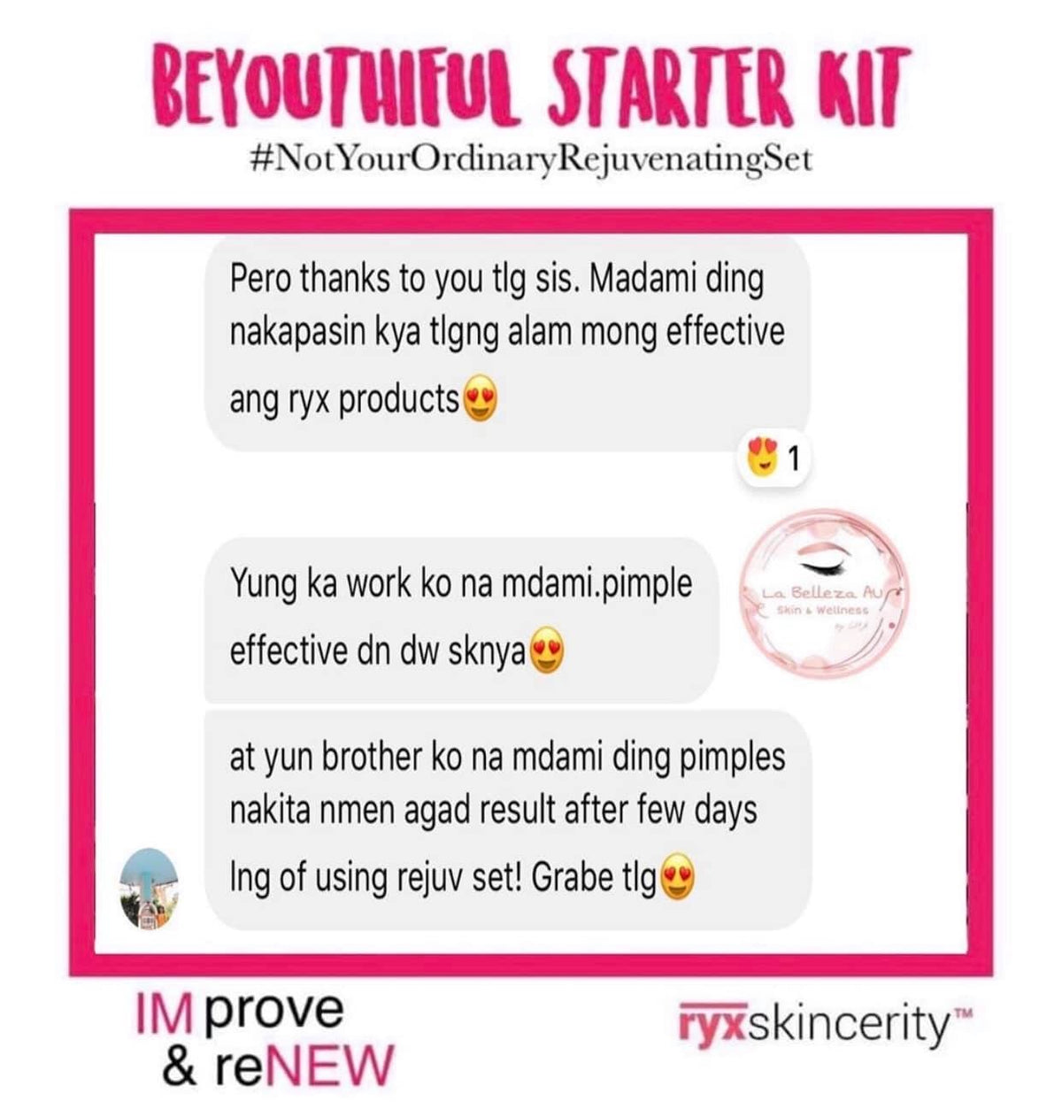 Beyouthiful Starter Kit 3.0 (With Sticker - Old Formula) - La Belleza AU Skin & Wellness