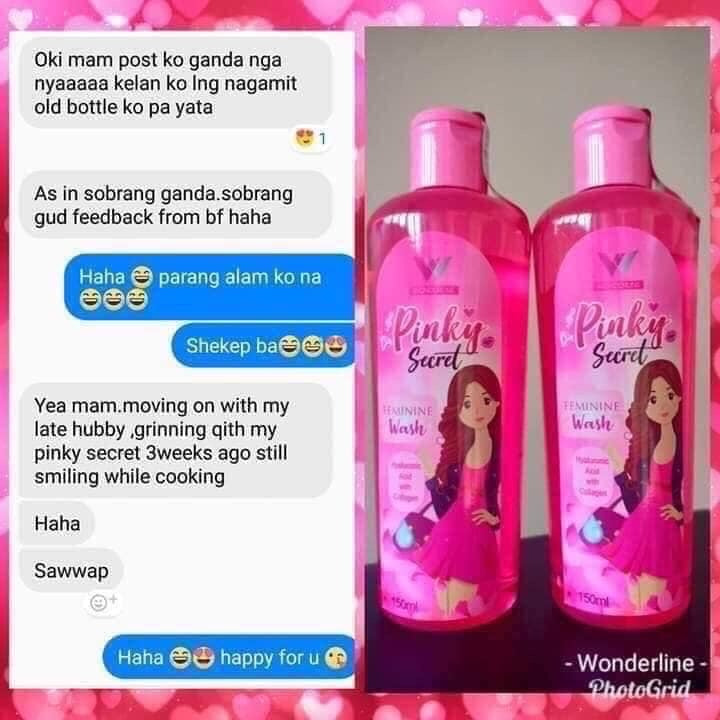 Pinky Secret Feminine Wash 150ml - La Belleza AU Skin & Wellness