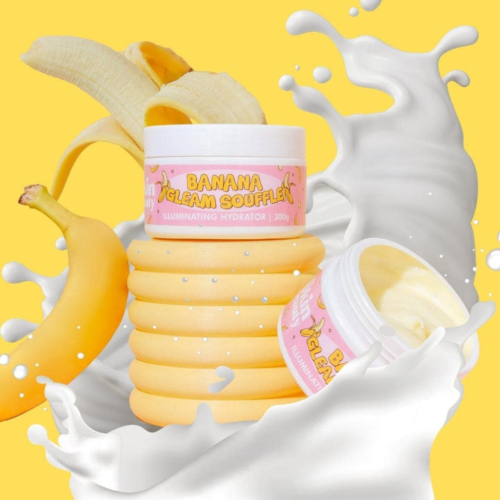 JSkin Banana Gleam Souffle 300g - La Belleza AU Skin & Wellness