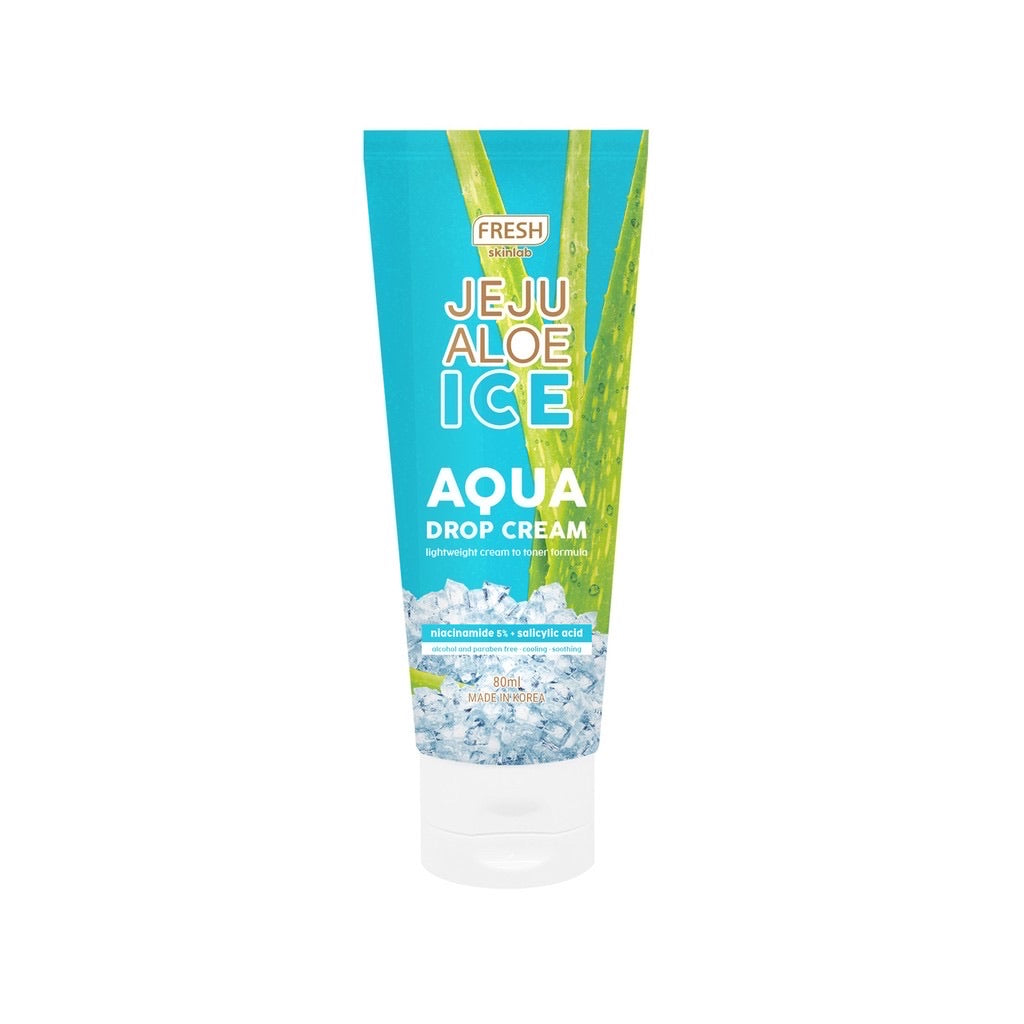 FRESH Jeju Aloe Ice Aqua Drop Cream 80ml - La Belleza AU Skin & Wellness