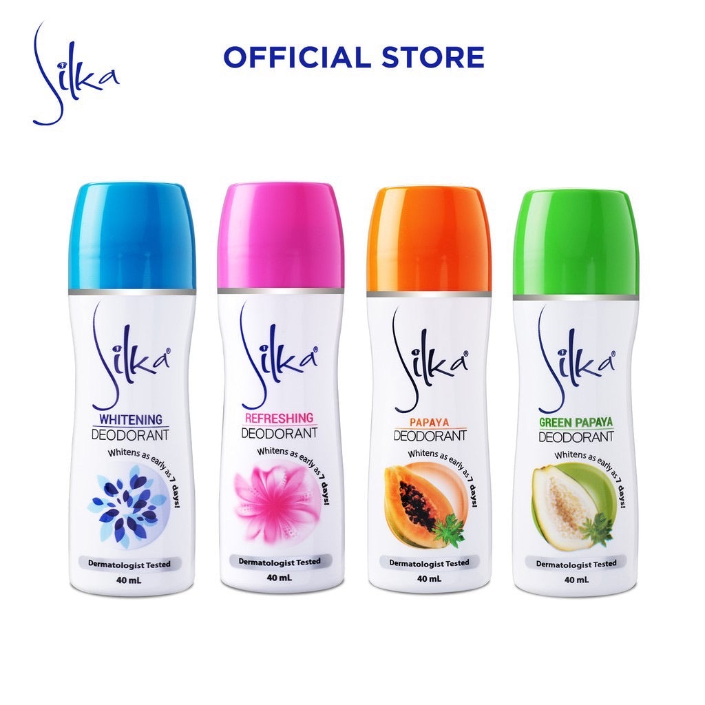 Silka Deodorant 40ml - La Belleza AU Skin & Wellness