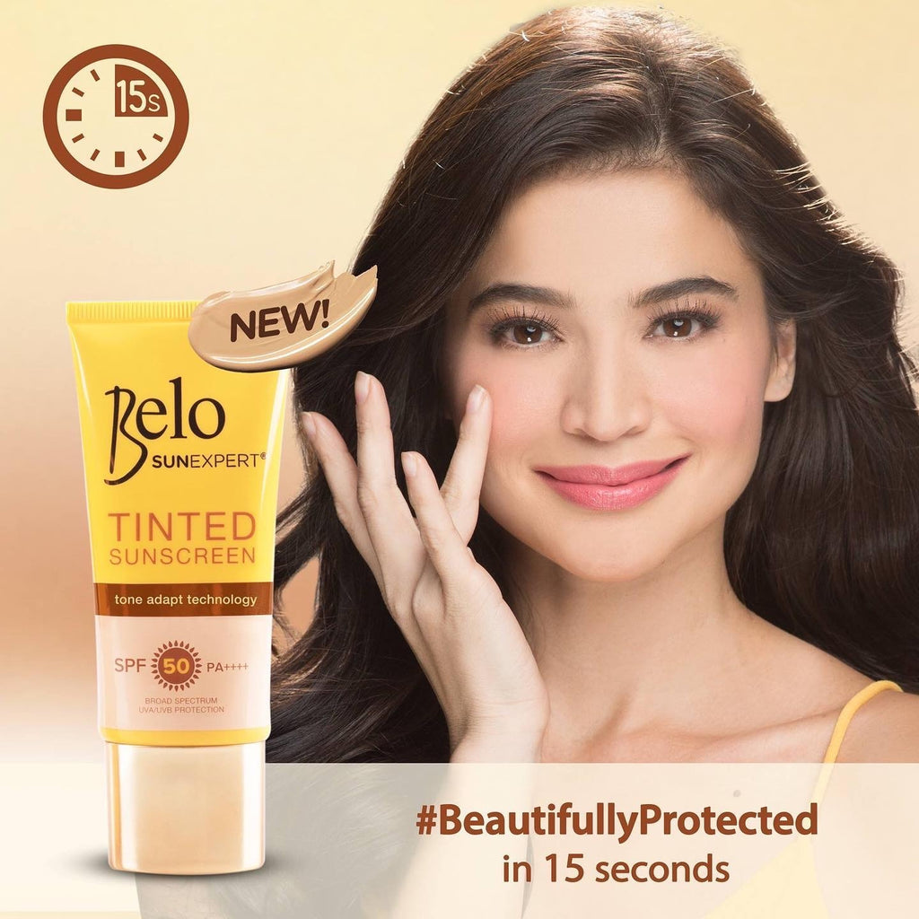 B1T1 Belo SunExpert Tinted Sunscreen SPF 50 PA+++ (50ml x 2) - La Belleza AU Skin & Wellness