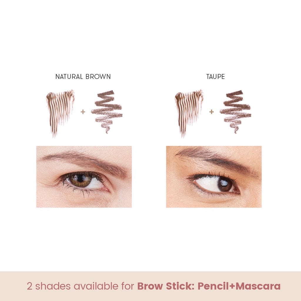 BLK Cosmetics Universal Brow Stick: Pencil+ Mascara - La Belleza AU Skin & Wellness