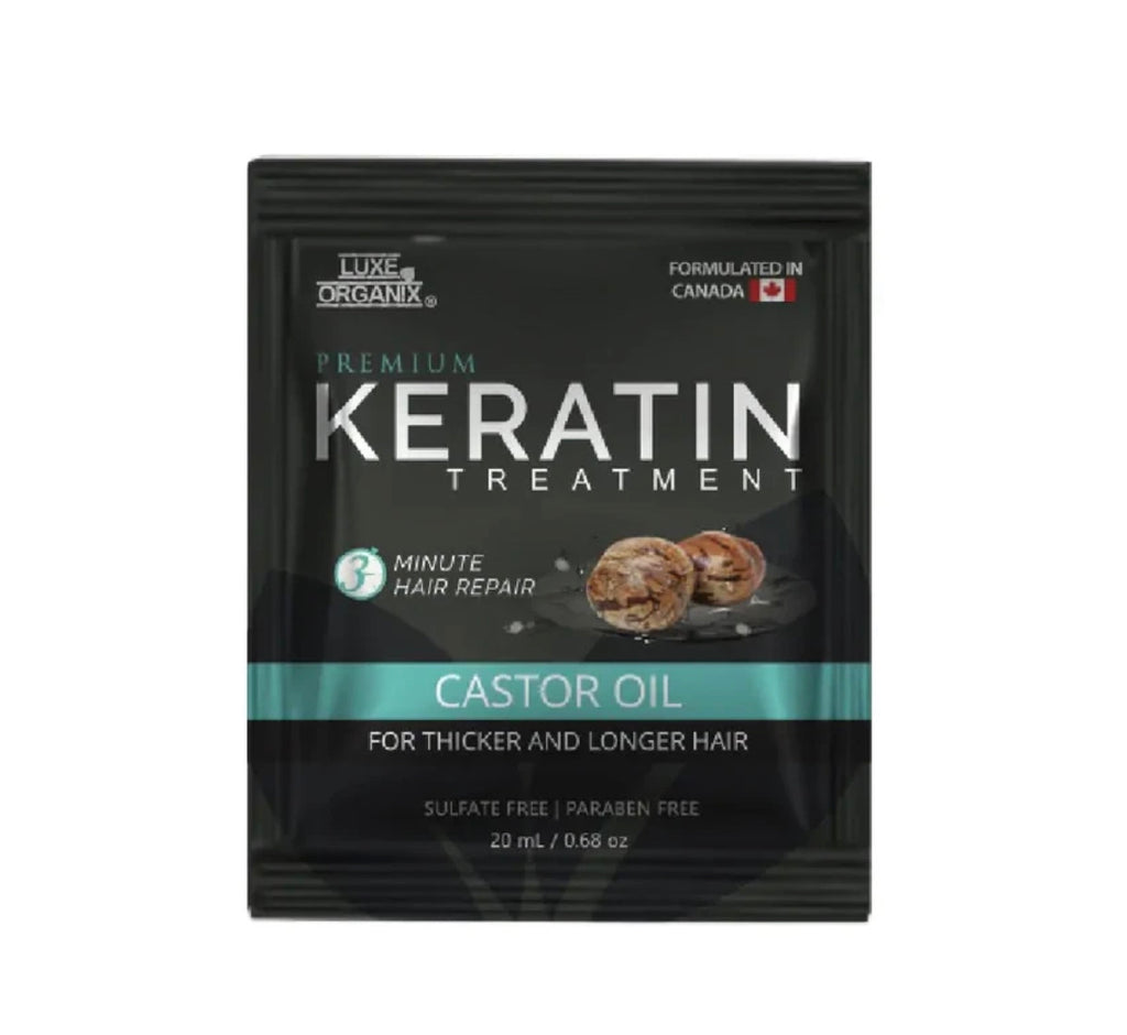 Premium Keratin Treatment Castor Oil For Thicker And Longer Hair 6s - La Belleza AU Skin & Wellness