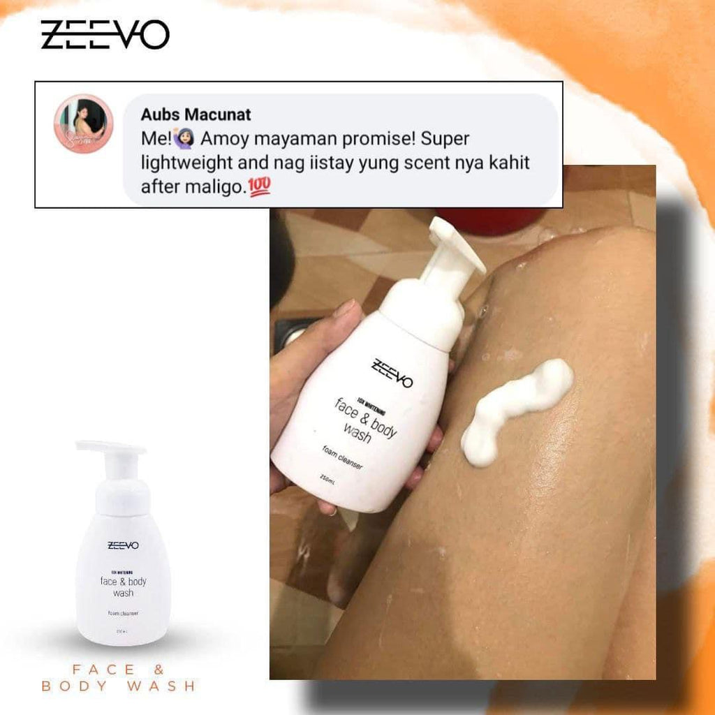 Zeevo Kojic Face & Body Wash 250ml - La Belleza AU Skin & Wellness