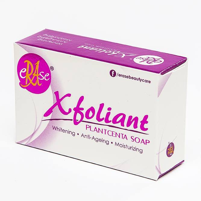 ERASE Plantcenta Exfoliating Soap 125g - La Belleza AU Skin & Wellness