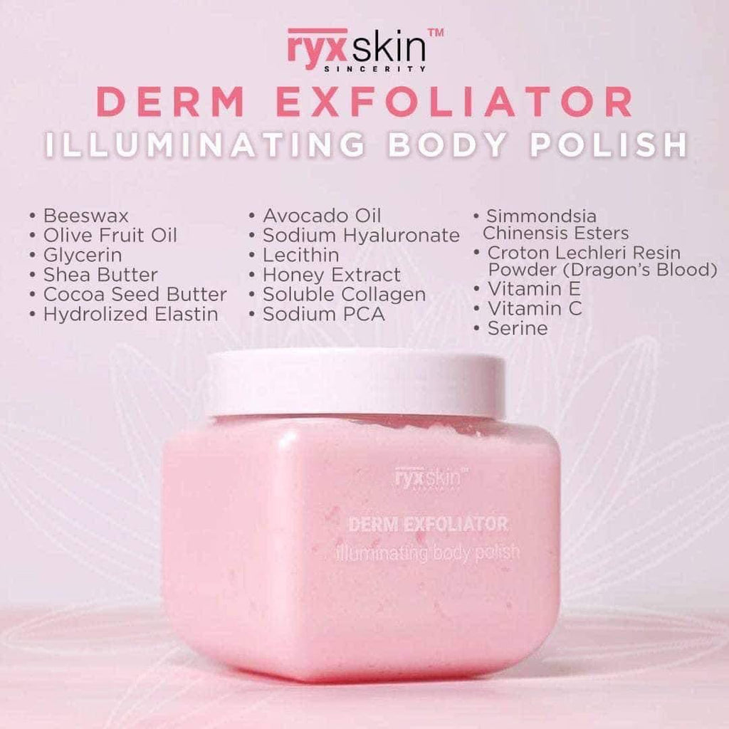 Ryxskin Sincerity Derm Exfoliator Illuminating Body Polish 370g - La Belleza AU Skin & Wellness