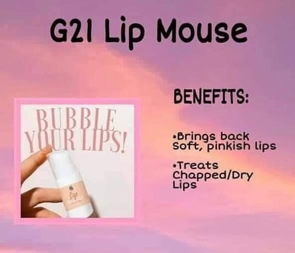 G21 Lip Mousse - La Belleza AU Skin & Wellness