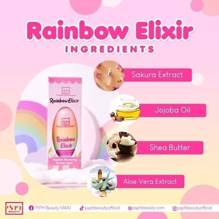 PSPH Rainbow Elixir Weightless Illuminating Emulsion Body Lotion 200ml - La Belleza AU Skin & Wellness