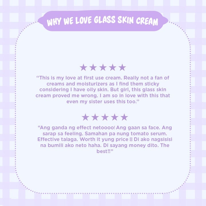 SkinPotions Glass Skin Cream Pump 30g - Brightening Anti-Acne Moisturizer - La Belleza AU Skin & Wellness