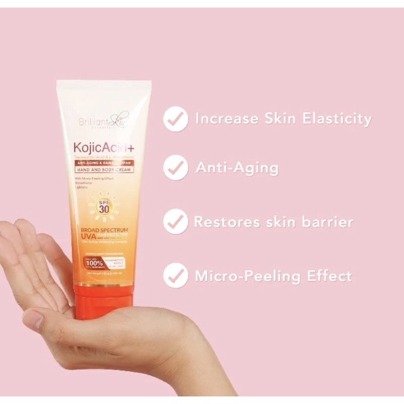 Brilliant Skin Kojic Lotion 120ml | Kojic Acid+Traxenamic Acid L-Glutathione 120g - La Belleza AU Skin & Wellness