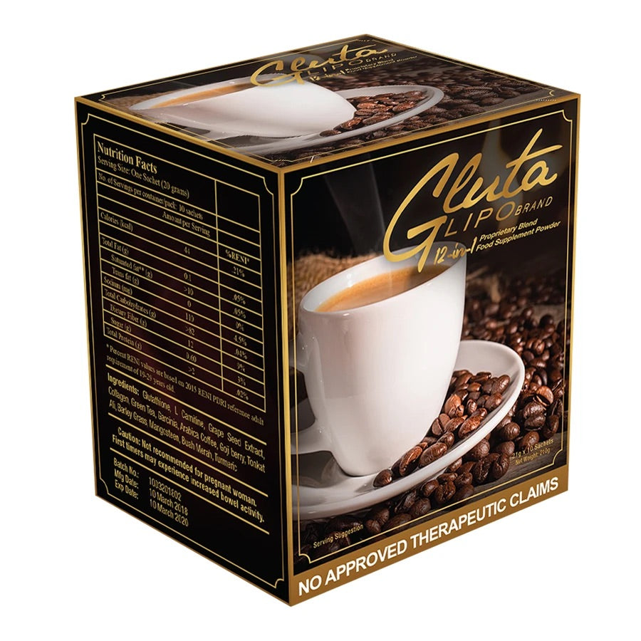 13 in 1 GlutaLipo Coffee - La Belleza AU Skin & Wellness
