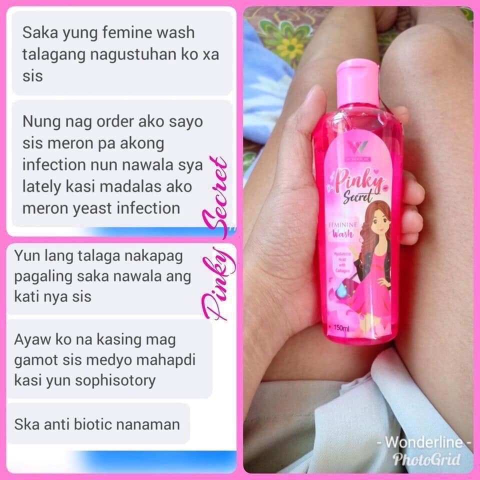 Pinky Secret Feminine Wash 150ml - La Belleza AU Skin & Wellness