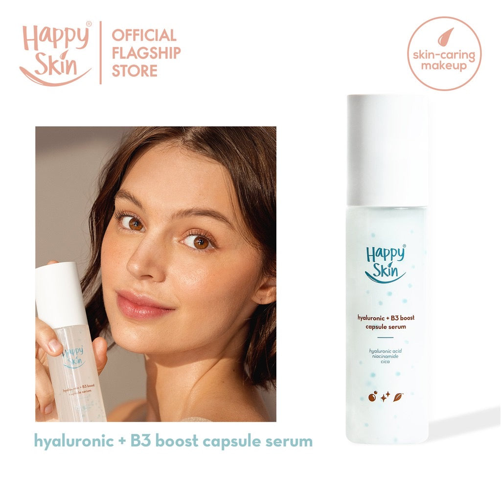 Happy Skin Hyaluronic + B3 Boost Capsule Serum - La Belleza AU Skin & Wellness